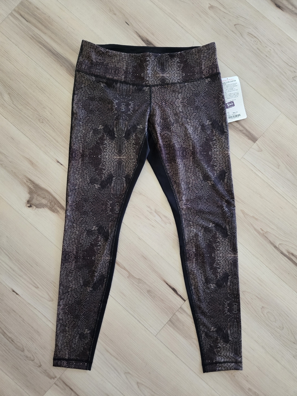 NWT Lululemon Wunder Under Pant Special Edition 3D Print, Size 12
